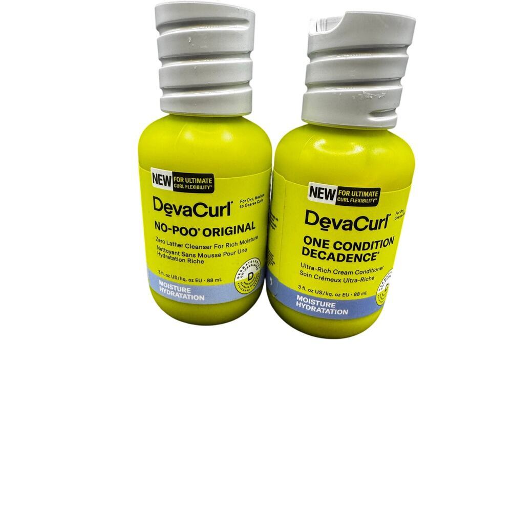 NWT Set of Devacurl Shampoo & Conditioner 3oz each